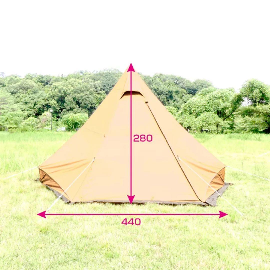 新品未使用未開封イグニオ ティピーテント IG 22302TPS-TC キャンプ