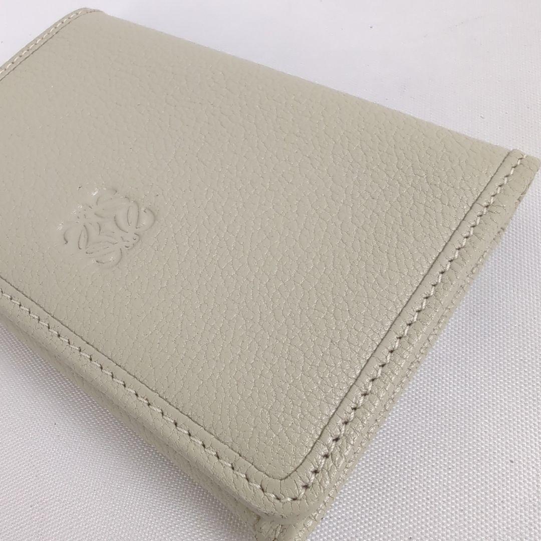 【美品】LOEWE ロエベ アナグラム ロゴ カードケース 名刺入れ