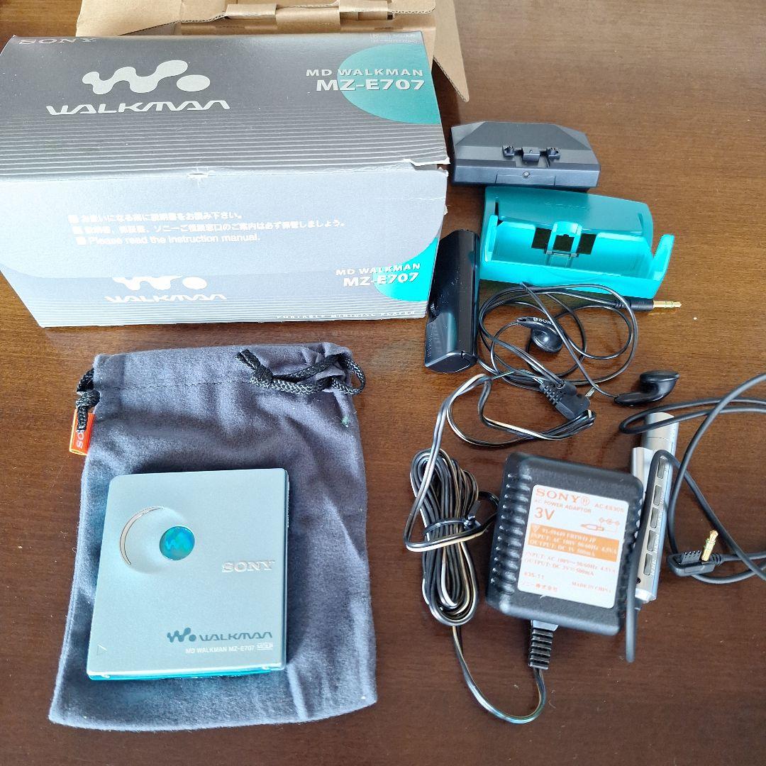 SONY MZ-E707 ポータブルMDプレーヤー