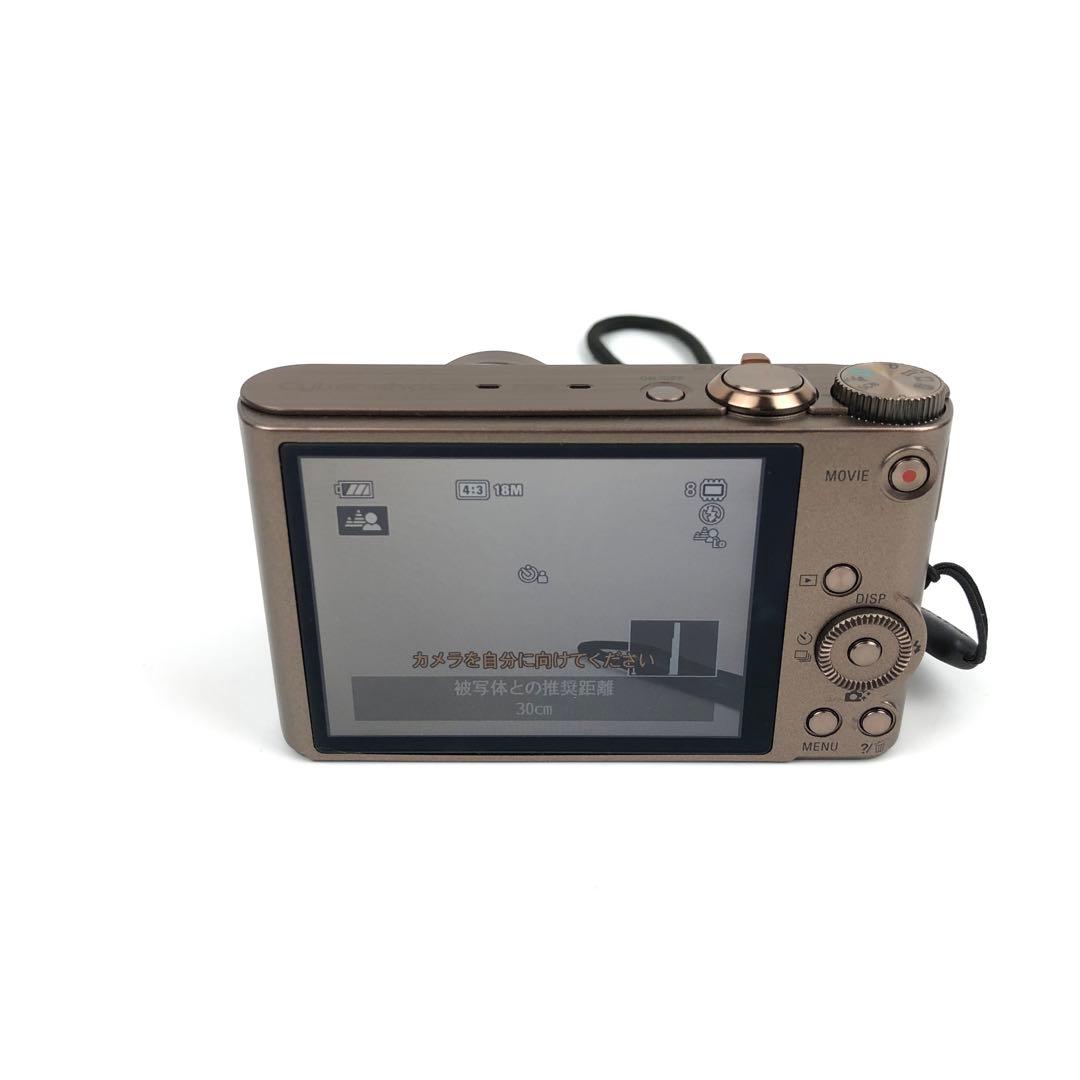 【極美品】SONY Cyber-shot DSC-WX300 コンデジ ブラウン
