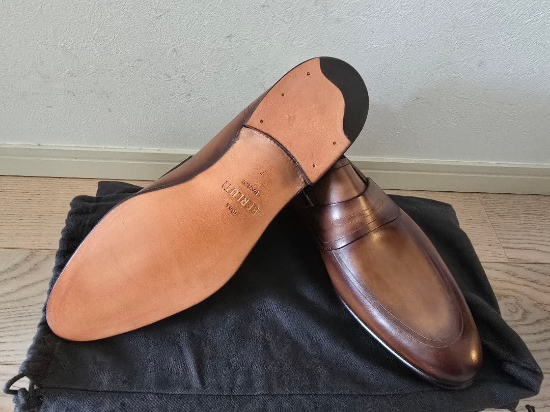 ※純正シューツリー&未使用品　ベルルッティ　ブリュレ7E