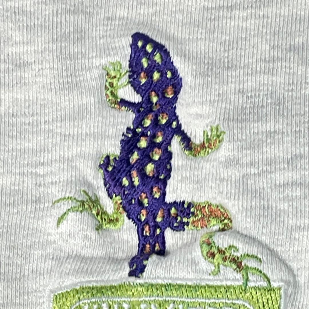 90s Marlboro UNLIMITED 雰囲気系リザード刺繍スウェット短丈