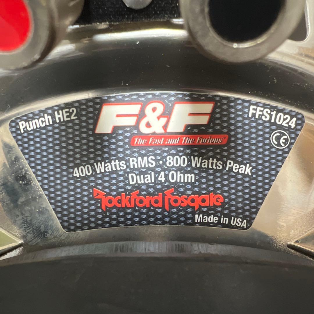 ロックフォード ウーファー F&F