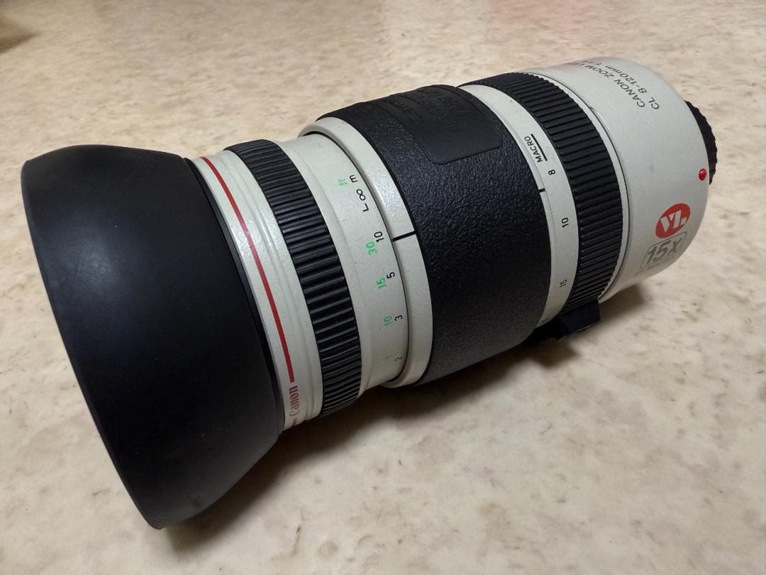 Canon LX-1用のレンズなど　ジャンクにて
