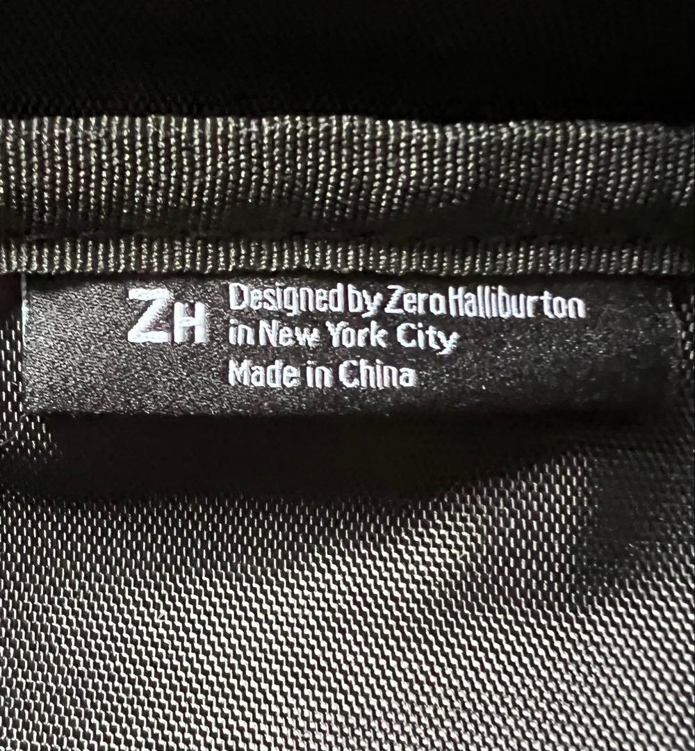 新品　ZERO HALLIBURTON ゼロハリバートン シューズケース カモ