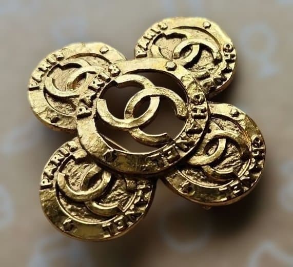 CHANEL シャネル　ブローチ　ヴィンテージ　ココマーク