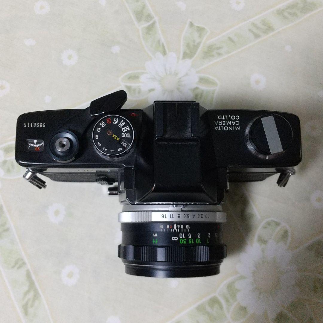 minolta SRT101 ブラックとレンズフィルター