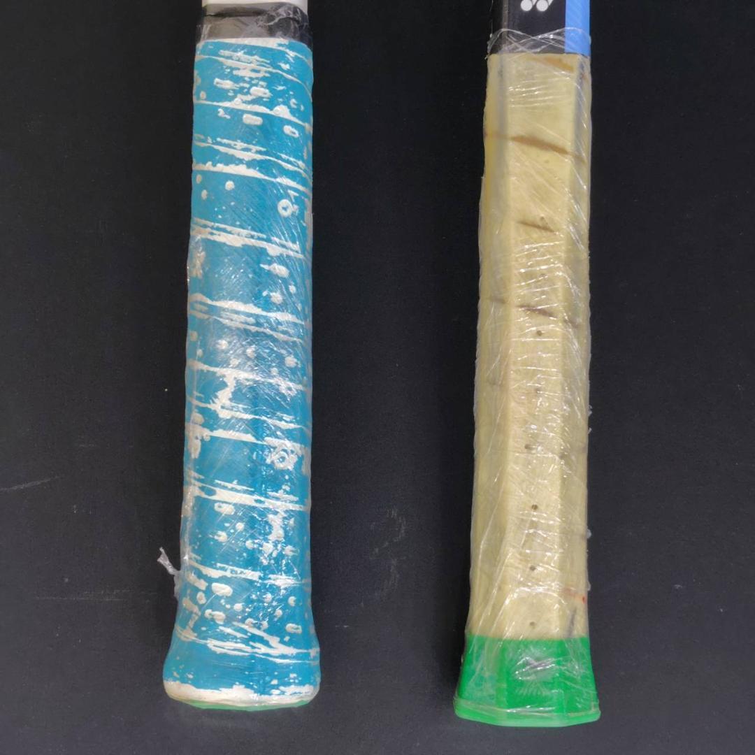 YONEX AiRIDE ブラック ホワイト 2本 ソフトラケット MH145