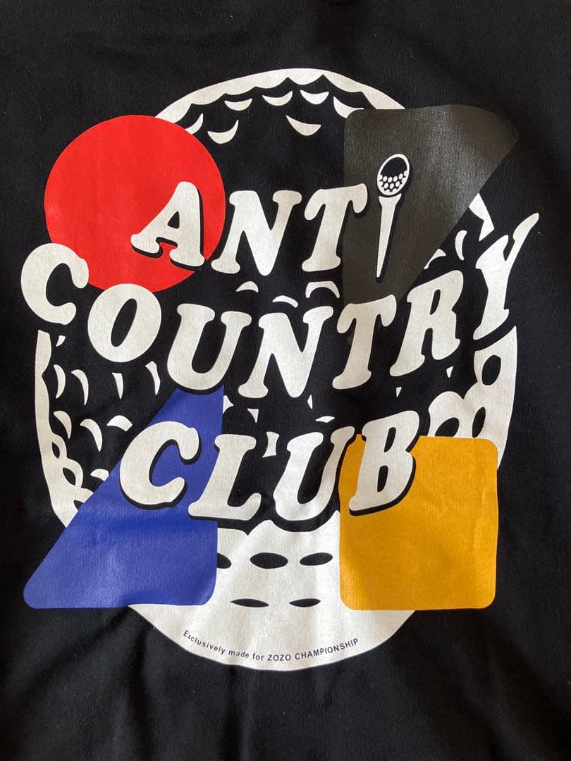 ANTi COUNTRY CLUB TOKYOスウェットトレーナー黒