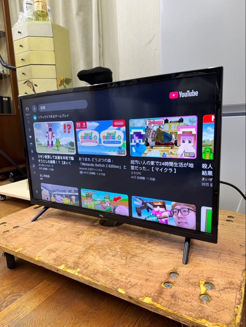 TCL 2022年 32V型 液晶カラーテレビ スマートTV Android