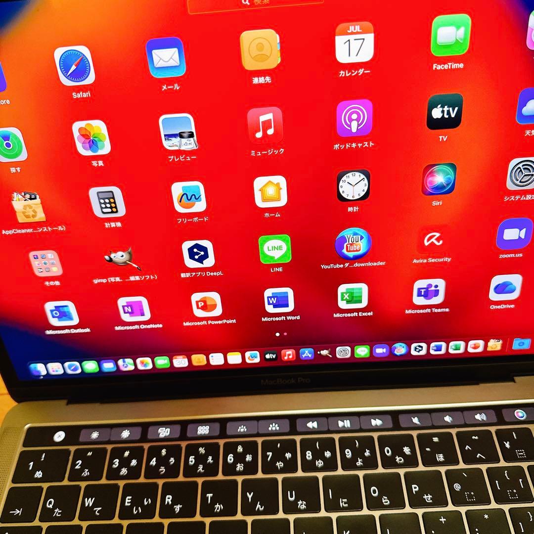 美品 MacBook Pro 2017 SSD512GB Touch Bar