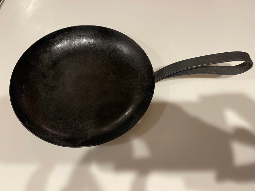 河原崎貴★鉄製フライパン小★くらしのギャラリー作家キャンプアウトドア