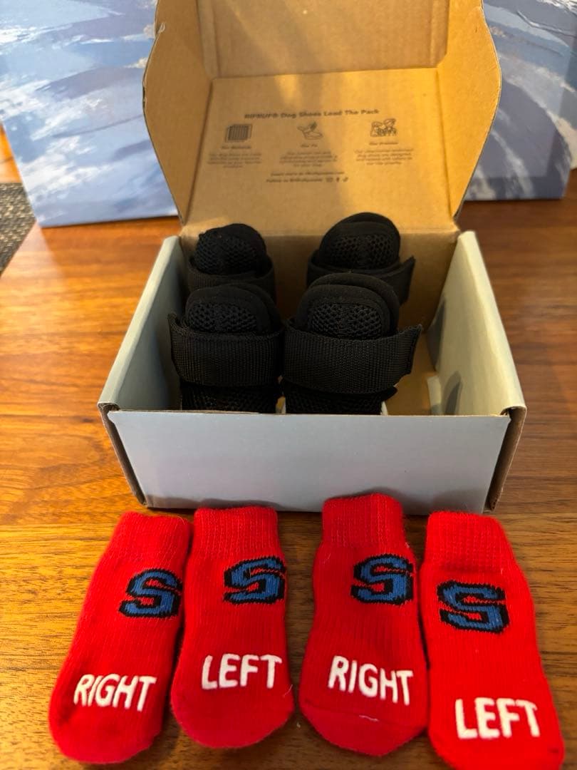 RIFRUF CAESAR1 ブラック サイズ0 靴下付き