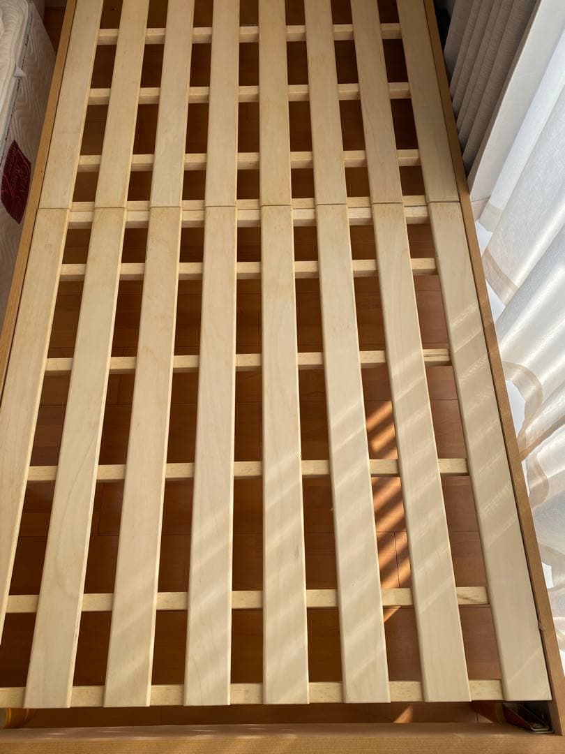 フランスベッド ベッドフレーム 間接照明・コンセント付き (シングルサイズ)