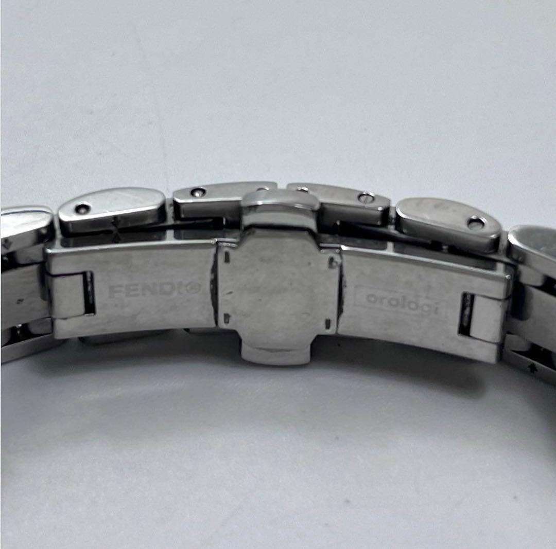 FENDI フェンディ orologiオロロジ ズッカ柄 腕時計 シルバー