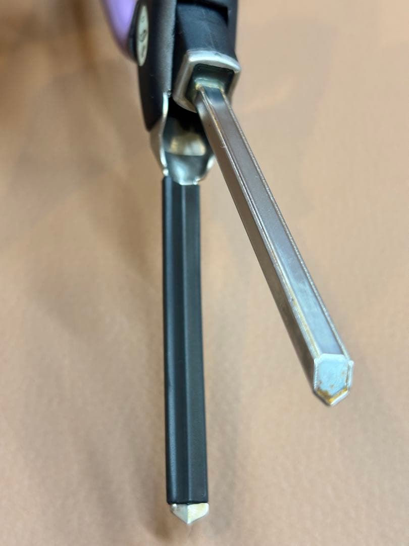 超美品　LENZ F-6Gレンツアイロン 5角6㎜アイロン　コード未使用品