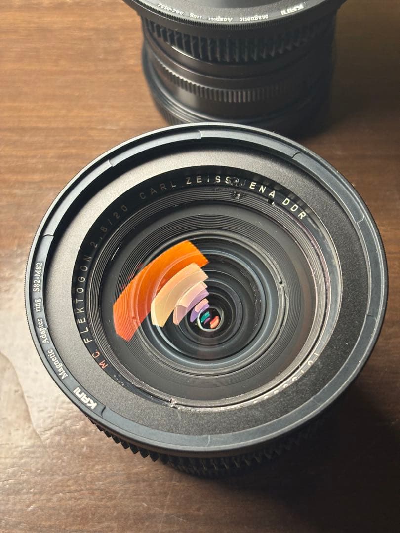 Carl Zeiss jena Flektogon+pancolar 4本セット