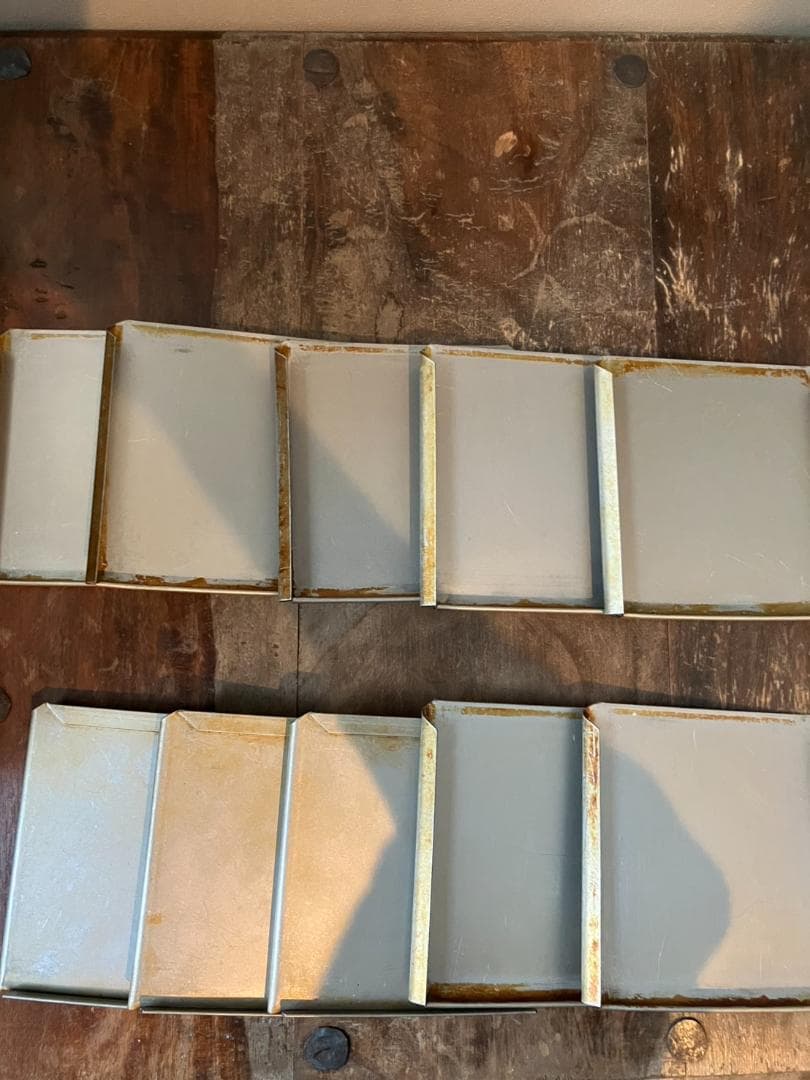 浅井商店 アルタイト食パン型 12cm正角型 1斤 フタ付　10個　業務用