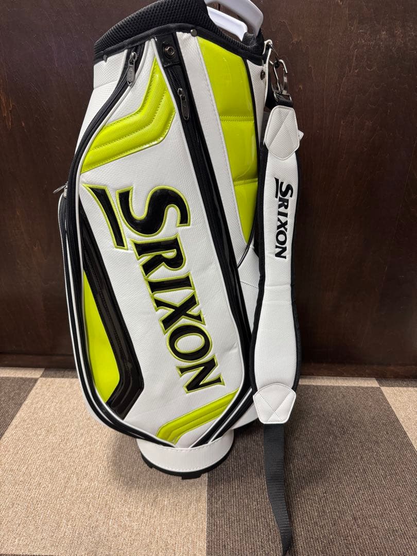 スリクソン　キャディバック　ホワイト　イエロー
