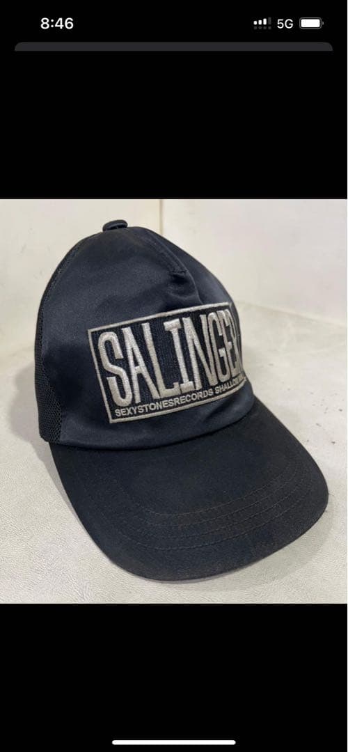 浅井健一　ブランキージェットシティ　サリンジャー　ca4la キャップ　帽子