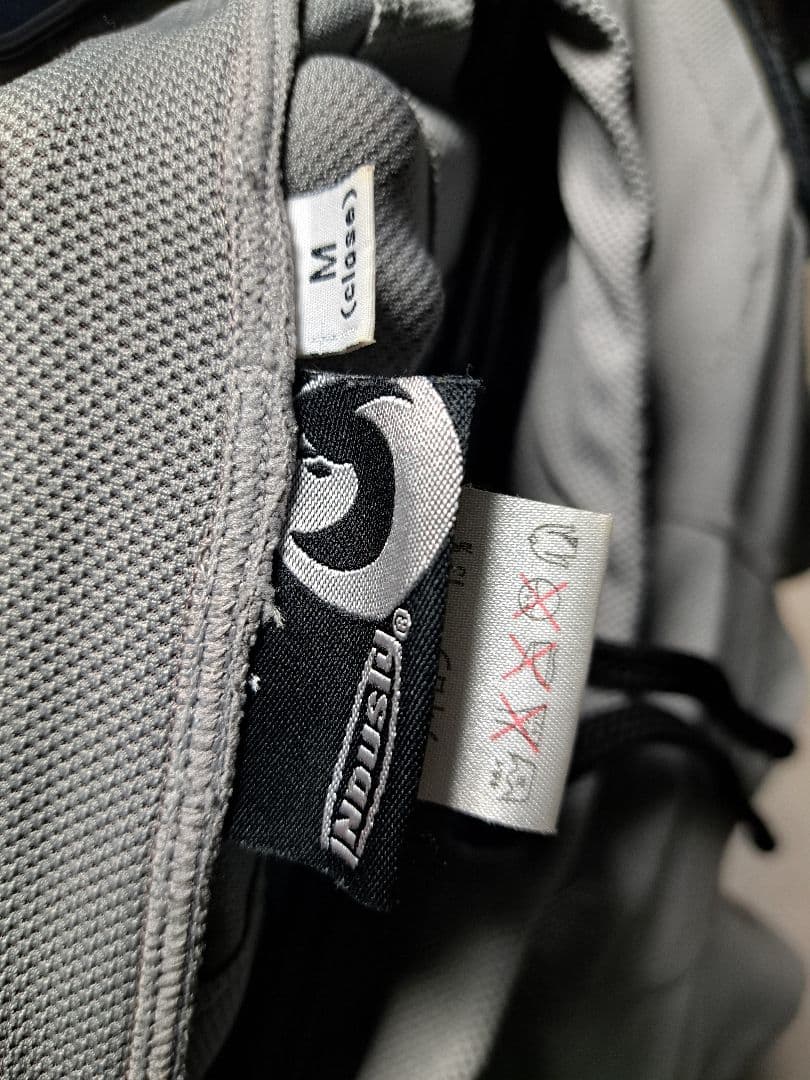 INDUSTY上プロテクター 下ebs Mサイズ 若干腕にほつれあり