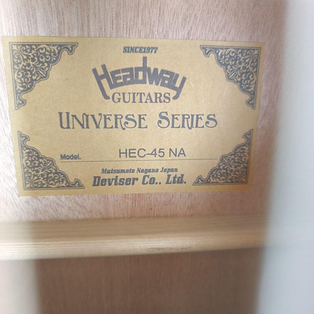 HEADWAY HEC-45 エレアコ 　(ヘッドウェイ　アコギ）