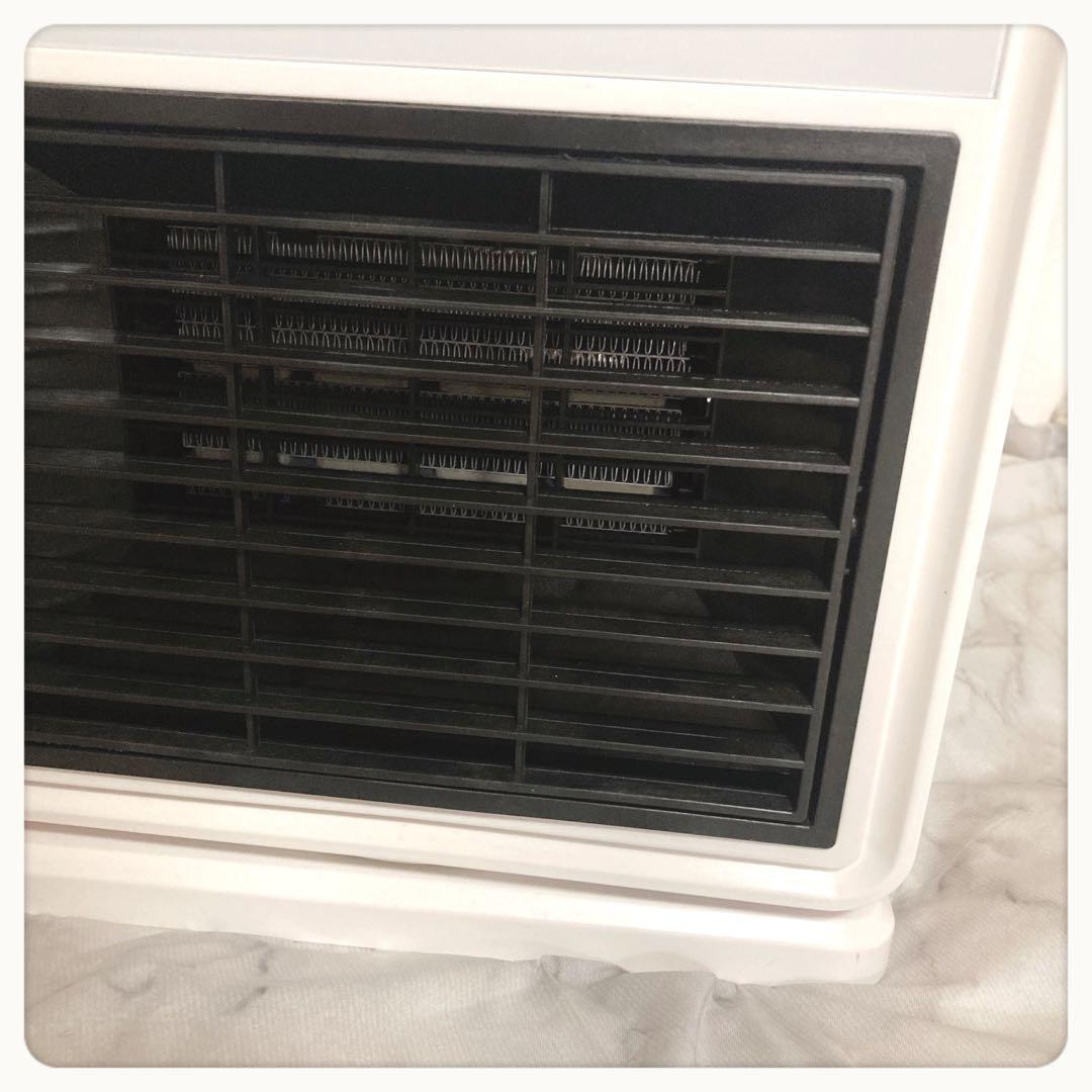 ꒰未使用꒱2way 加湿機能付き セラミック ファンヒーター 白