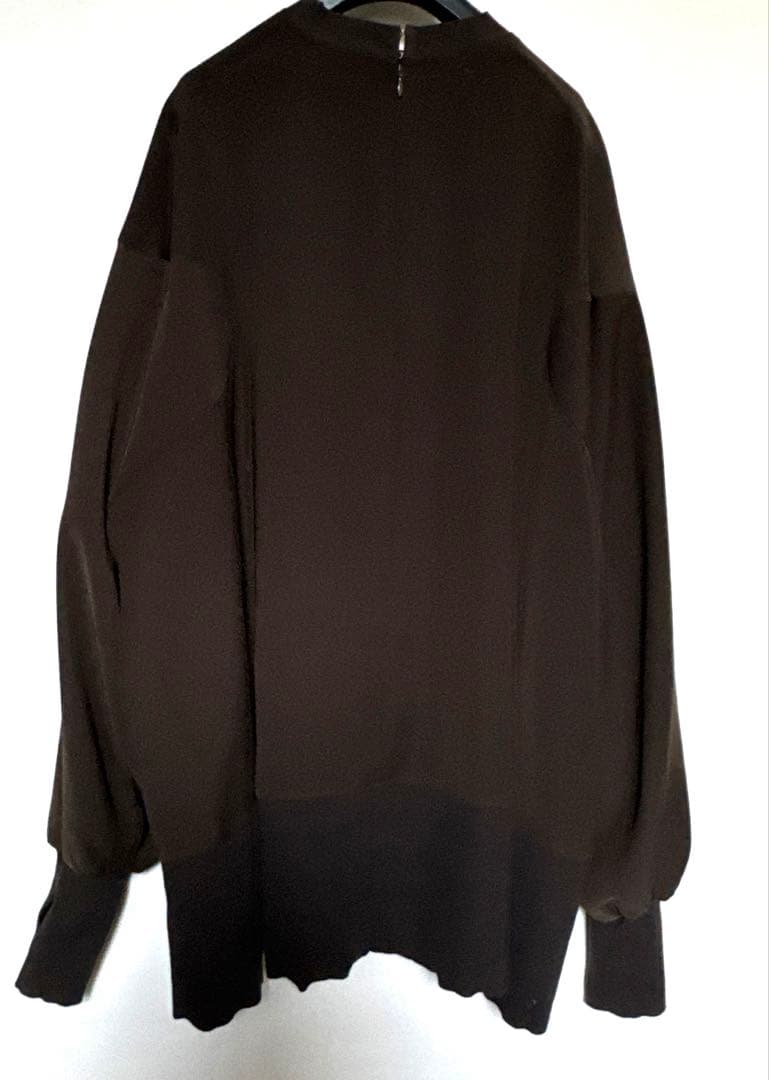 ENFOLD エンフォルド ミリオーネ リブBOXプ ルオーバー　カーキ　38