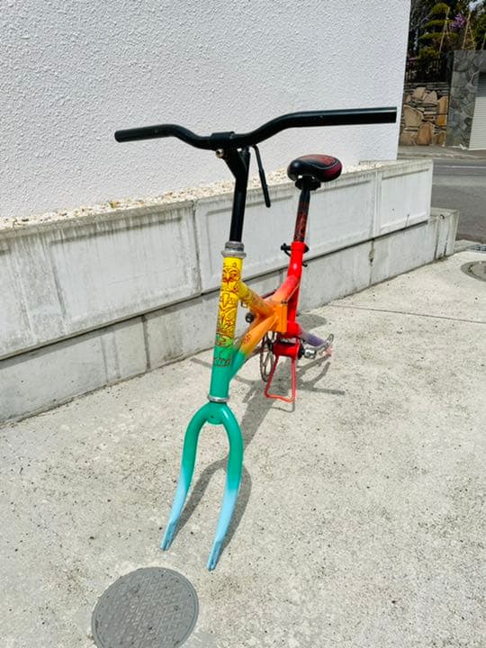 レアなミニベロ折り畳み