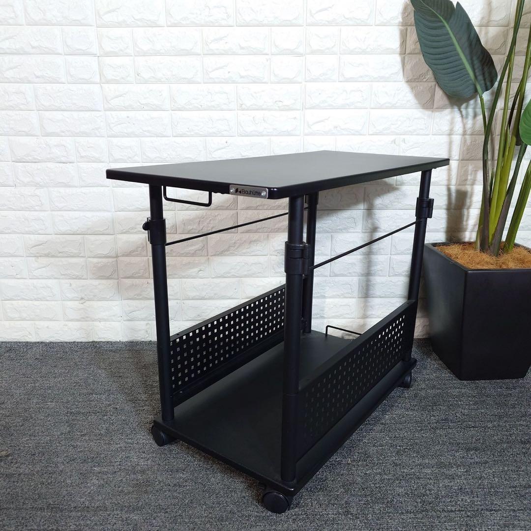 Bauhutte 昇降式L字デスク BHD-820H CPUスタンド I034