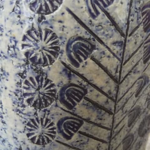 フランス製 花器 ブダブルー