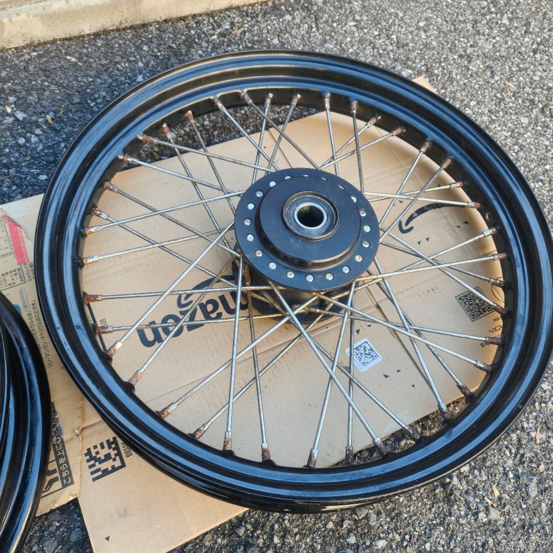 スポーツスター 09 純正スポークホイール フロントのみ