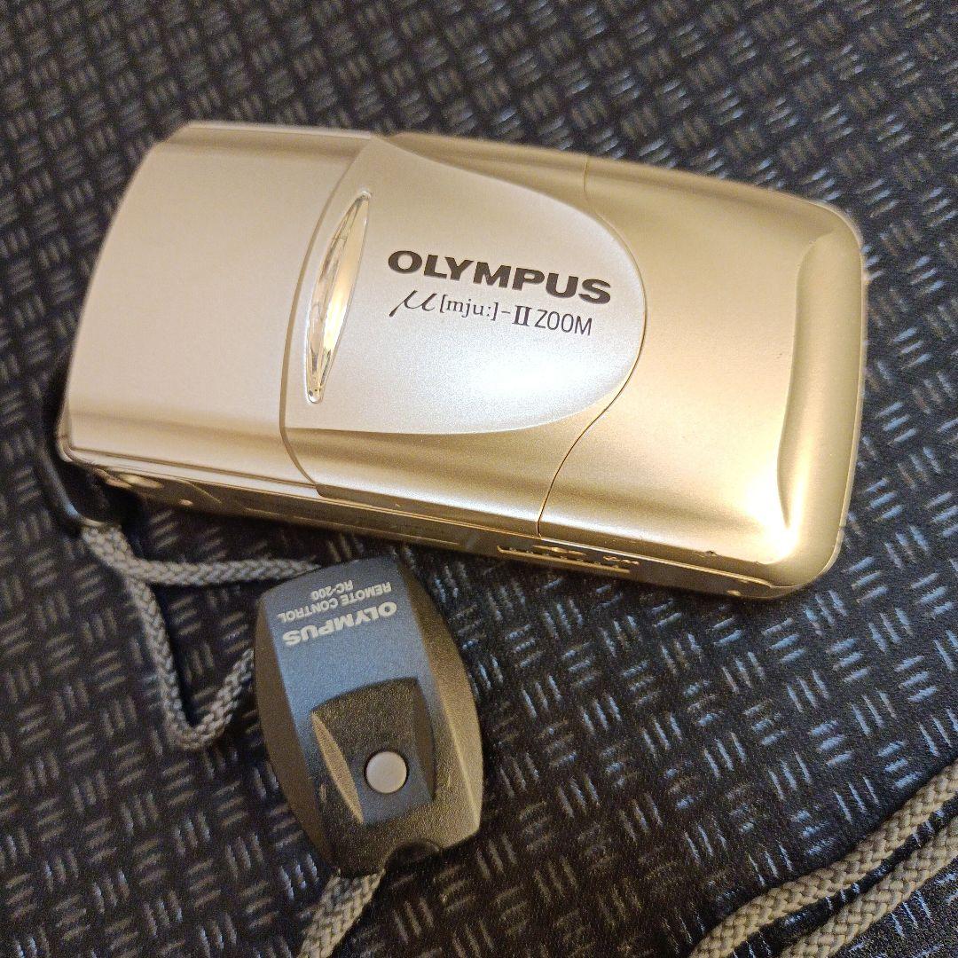 OLYMPUS mju-II zoom　フィルムカメラ　動作未確認