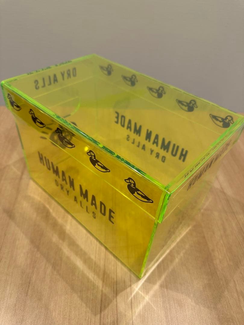ヒューマンメイド アクリルファイルボックス イエロー
