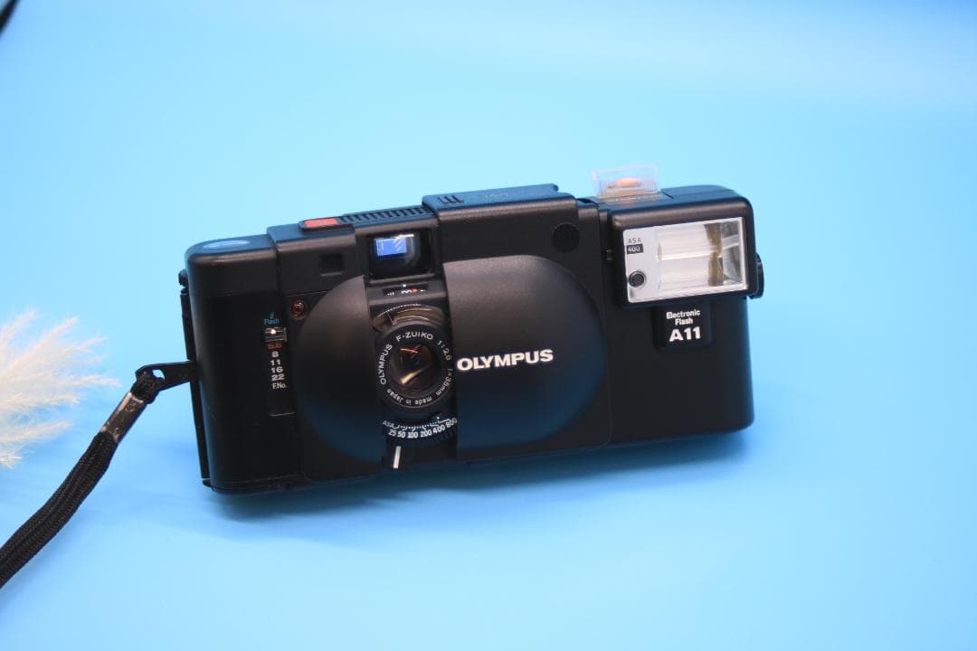 ❁極美品❁オリンパス OLYMPUS XA + A11 フィルムカメラ