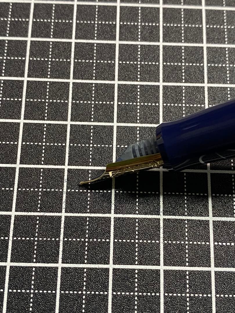 PILOT CUSTOM74 Dark-Blue 網目　万年筆　字幅M