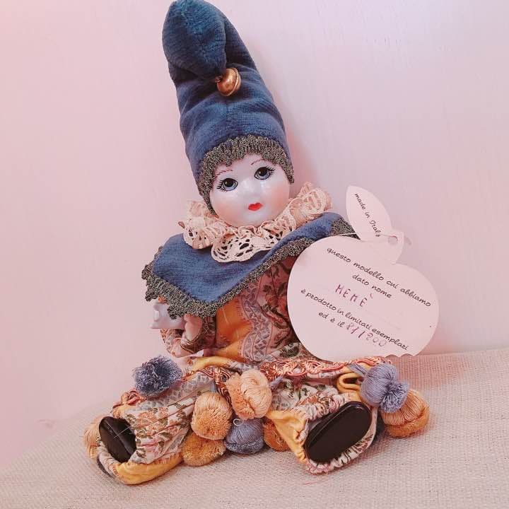 35年前にイタリアで購入した陶器人形