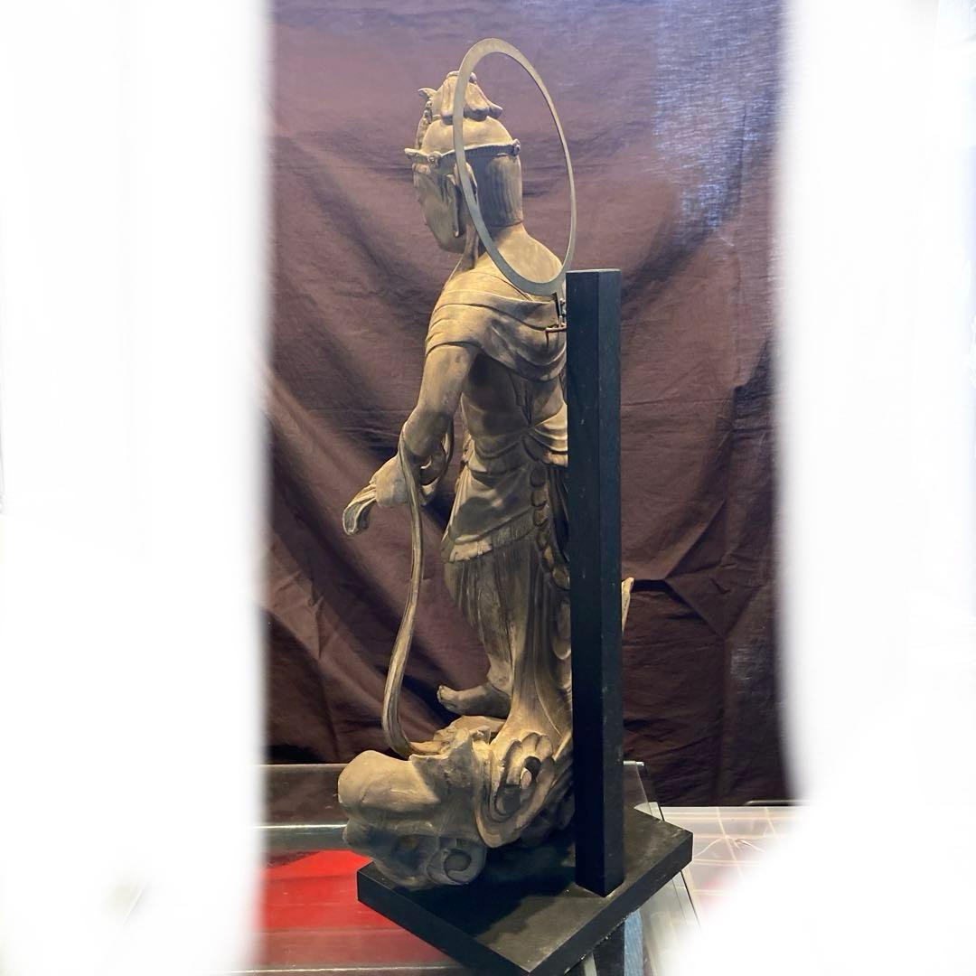 希少】平等院鳳凰堂 国宝模『雲中供養菩薩』置物 仏教美術　超美品　保証書有ります