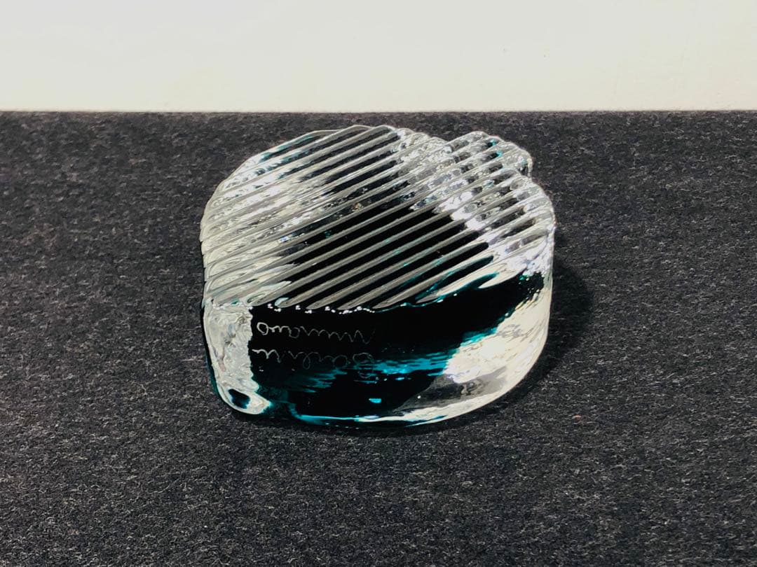 BARBINI MURANO ヴィンテージ ベネチアングラス 小物入れ トレー