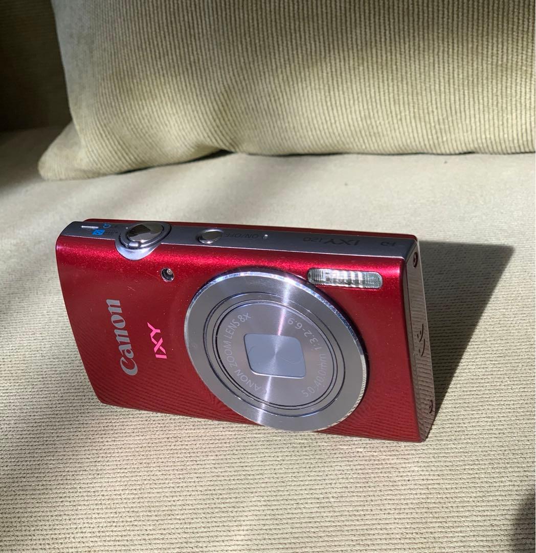 Canon IXY 120 PC2048 デジタルカメラ、レッド(良好な状態)