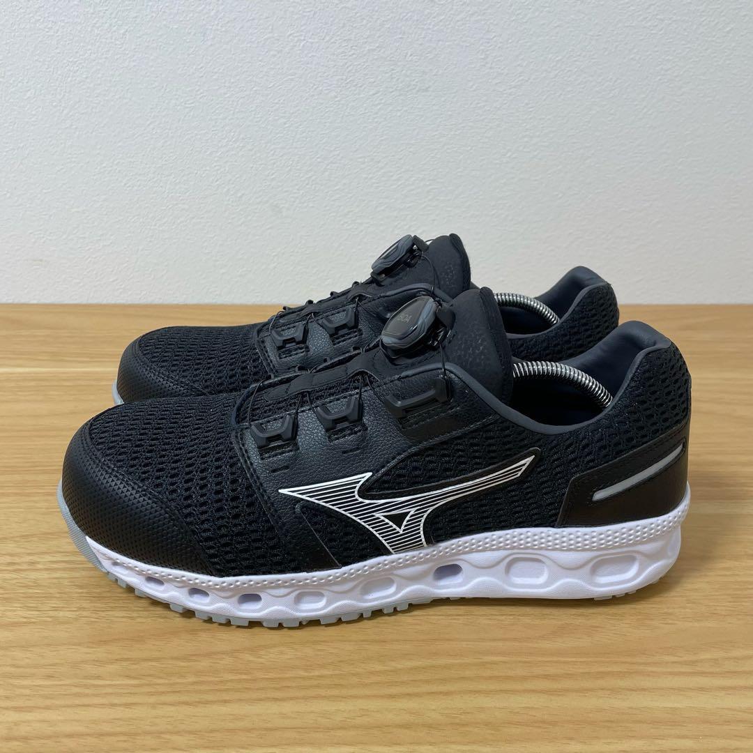 ミズノ　安全靴　オールマイティ VH 51L BOA F1GA2306 27㎝