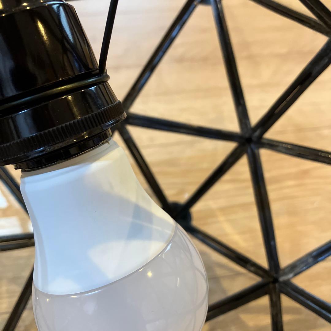 激レア　美品　ガラスシーリングライト　スター　星　ステンドグラス　e26 レトロ