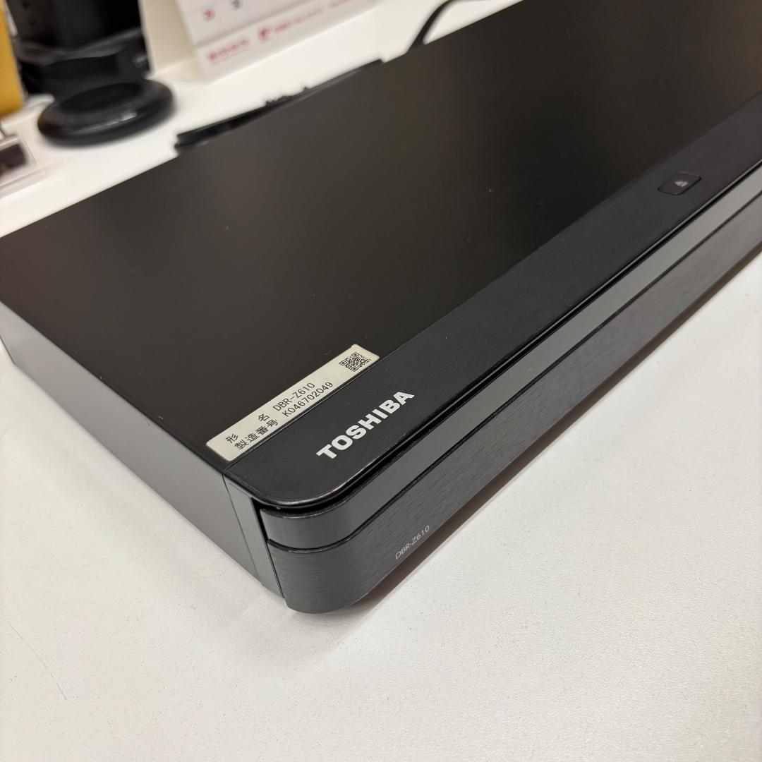 【完動・付属品フルセット】W録 東芝BDレコーダー DBR-Z610 録画1TB
