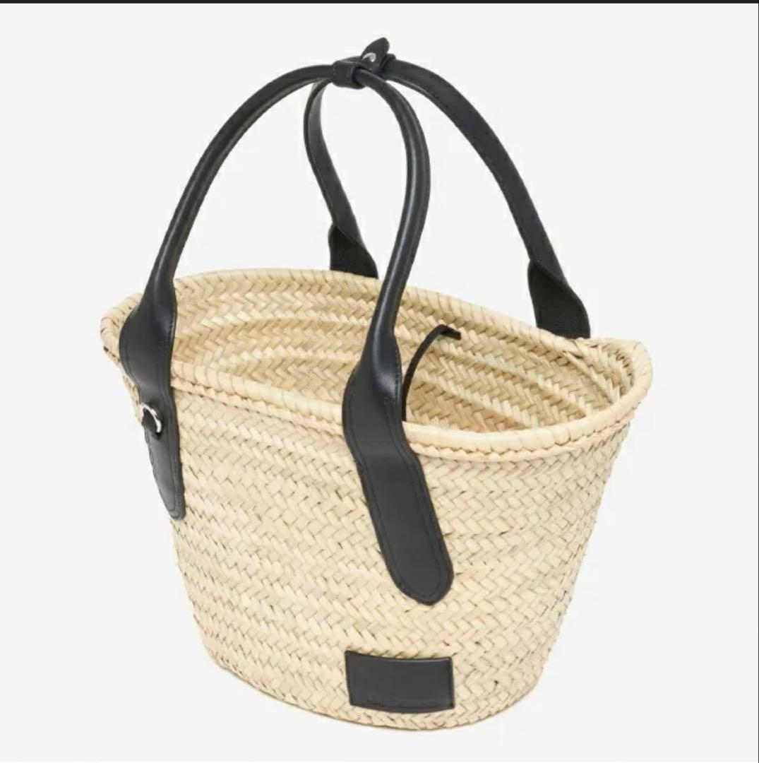 新品　完売　J&M DAVIDSON カゴバッグ　かご　ラフィア