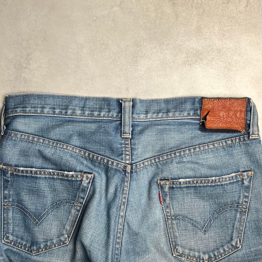【雰囲気◎】LEVI‘S 501XX LVC1947 W36【鬼ヒゲハチノス】