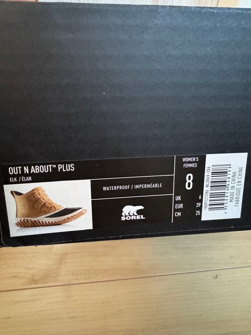 6SOREL アウトアンドアバウト♡新品未使用　25センチ