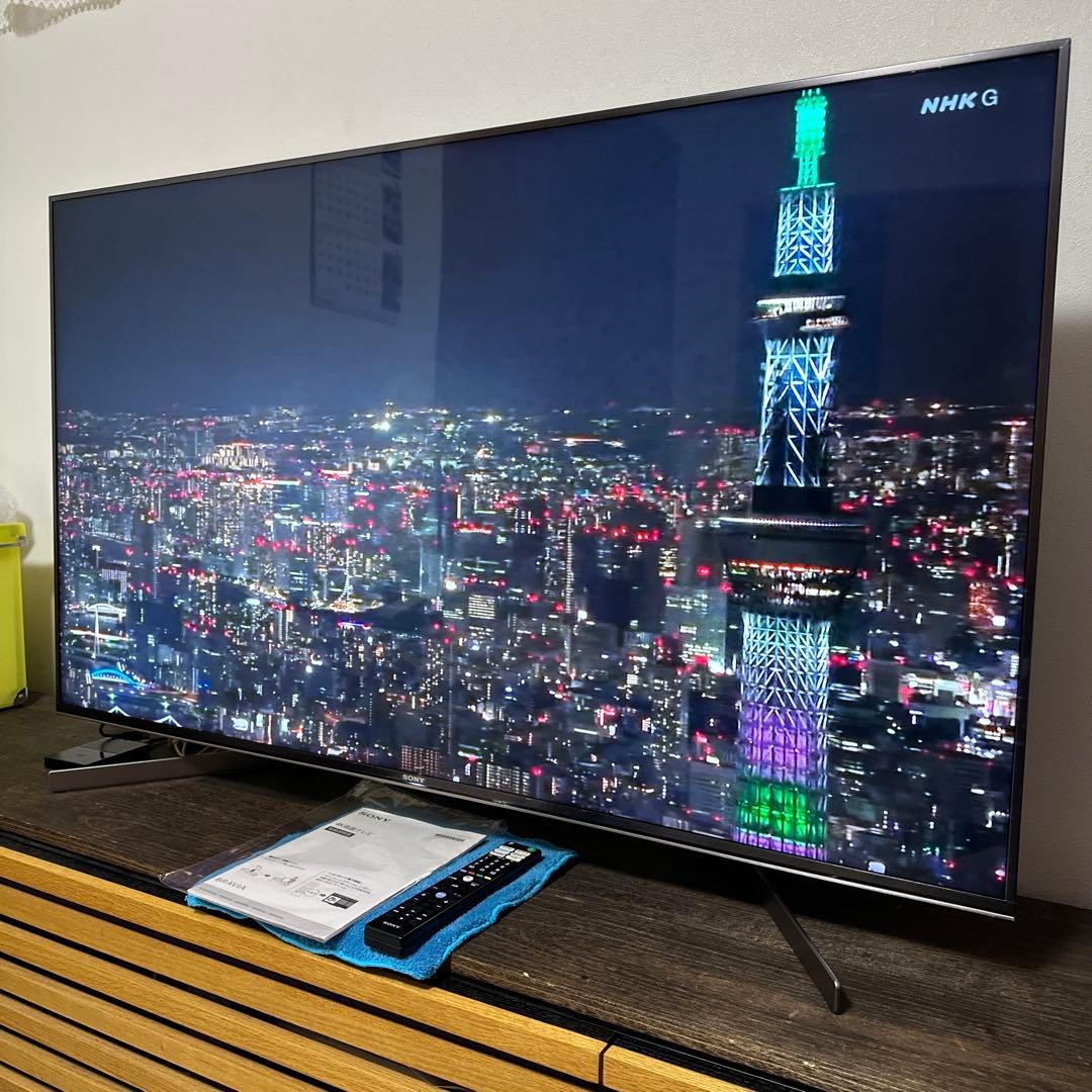 【超美品】SONY BRAVIA 55v型2020年式保護フィルム付スタンド新品