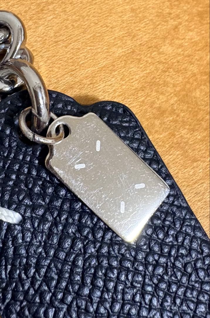 Maison Margiela ⭐︎レザー タグ型 キーホルダー