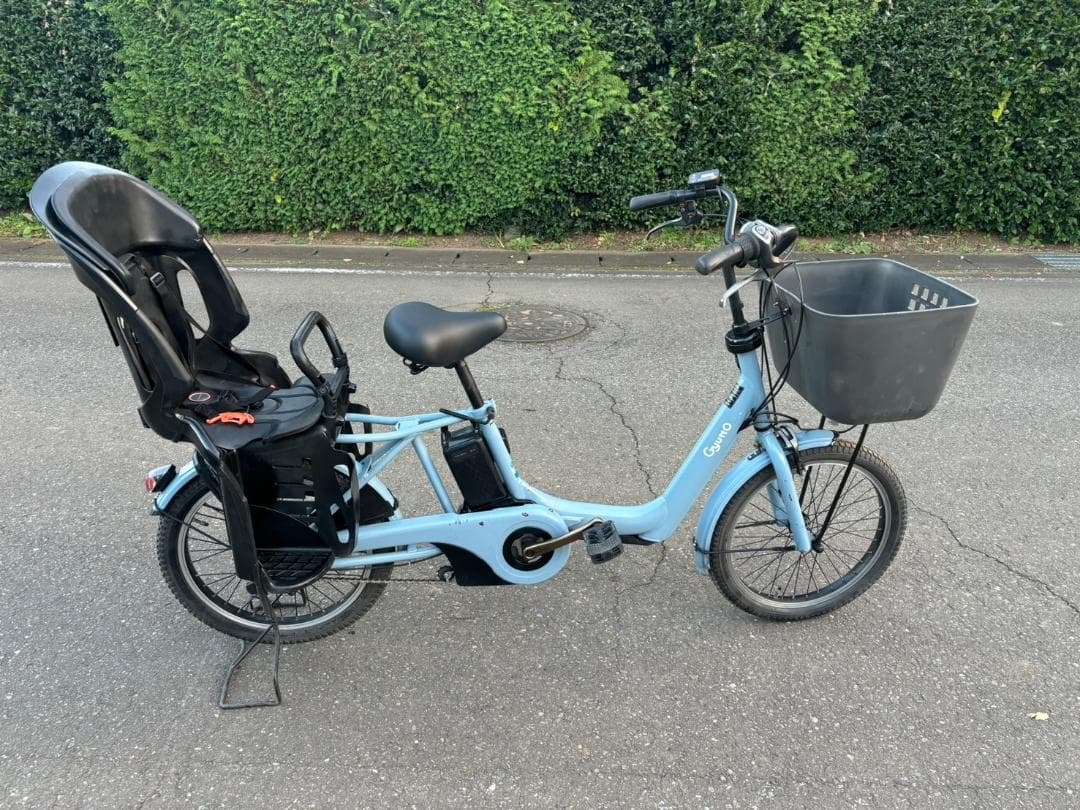 パナソニック 電動自転車 ギュット・アニーズ・DX 内装3段 マットブルーグレー