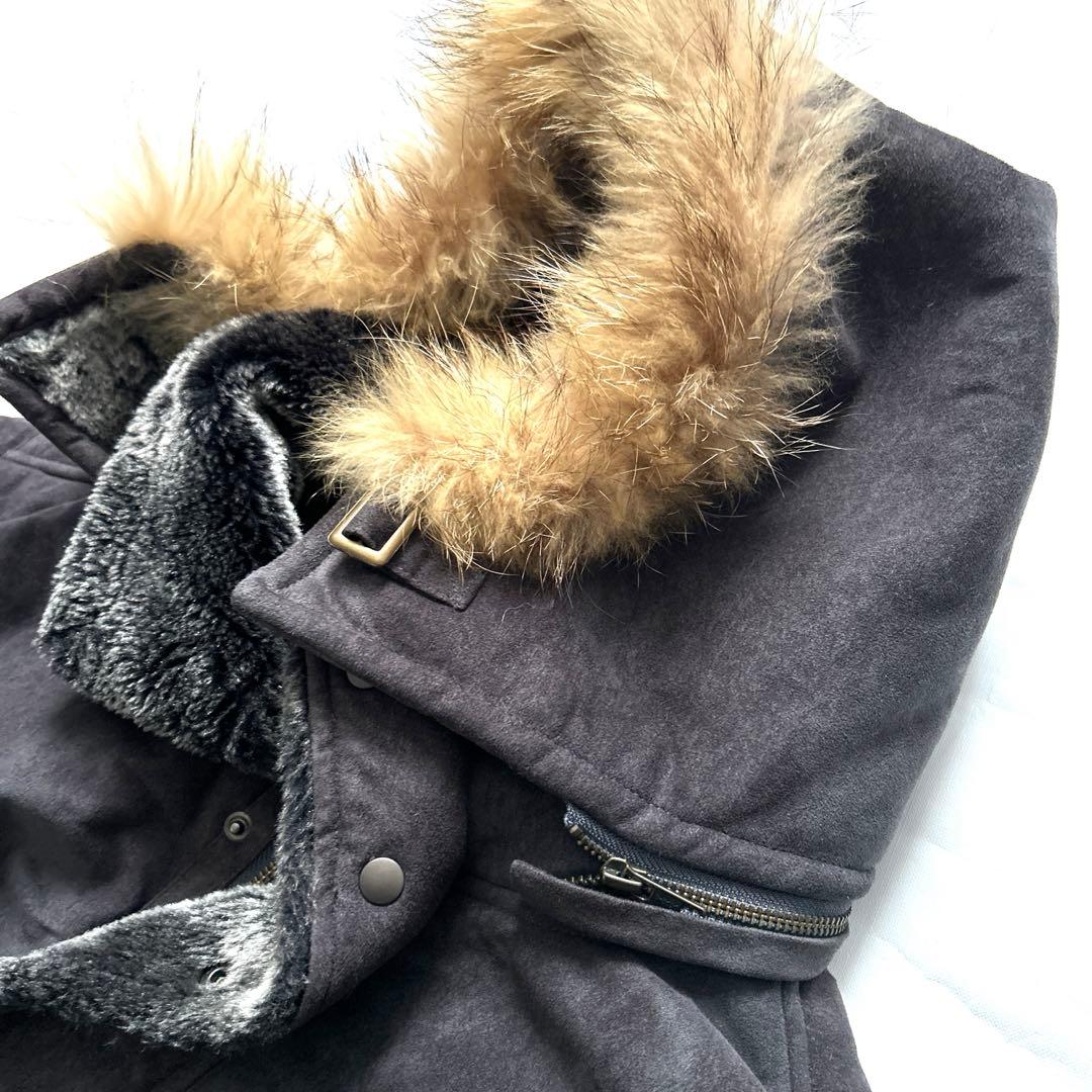 90s 山本寛斎4LサイズKANSAI JEANS ムートンハーフコート